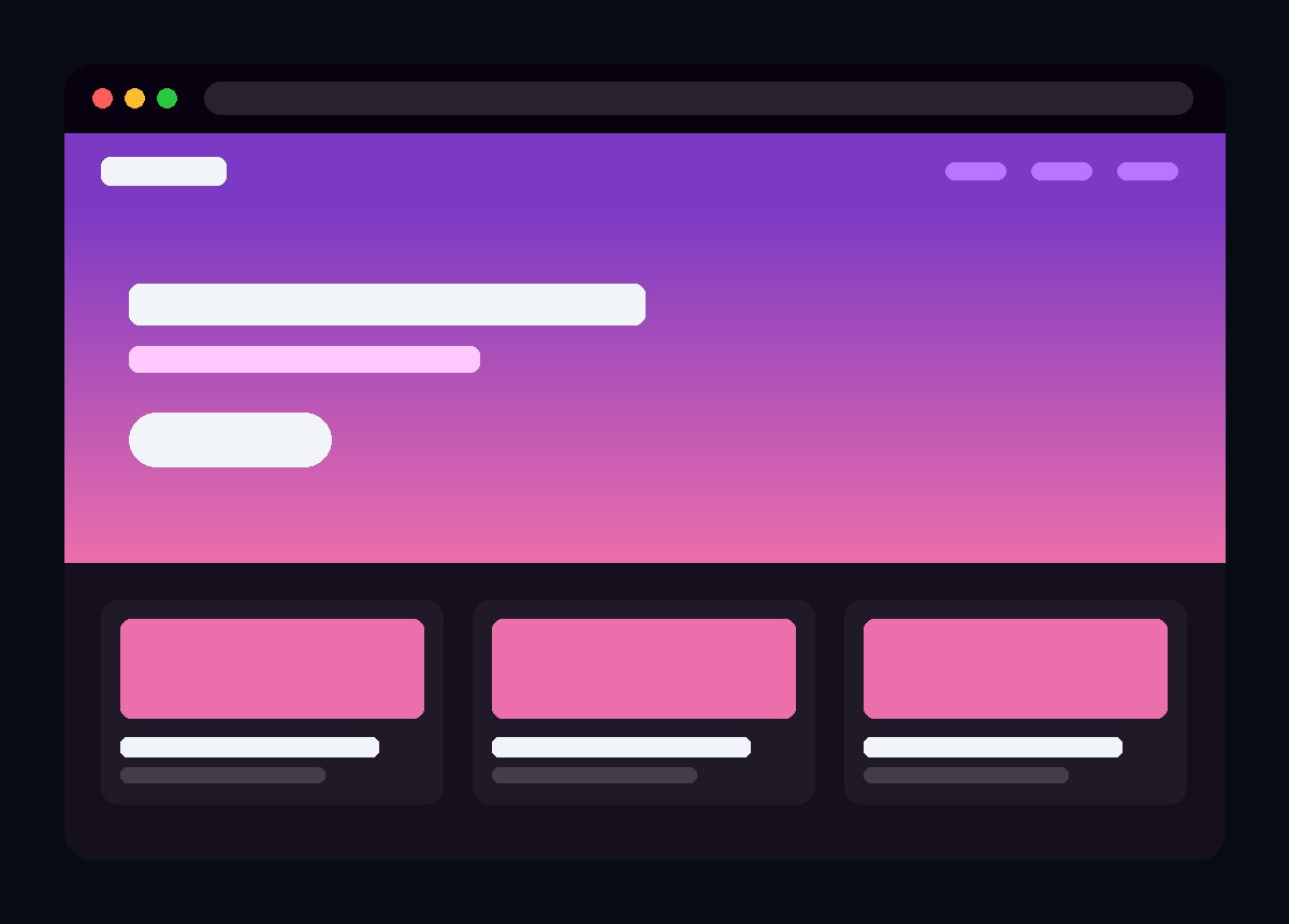 Ejemplo de página web para boutique con paleta violeta y rosa